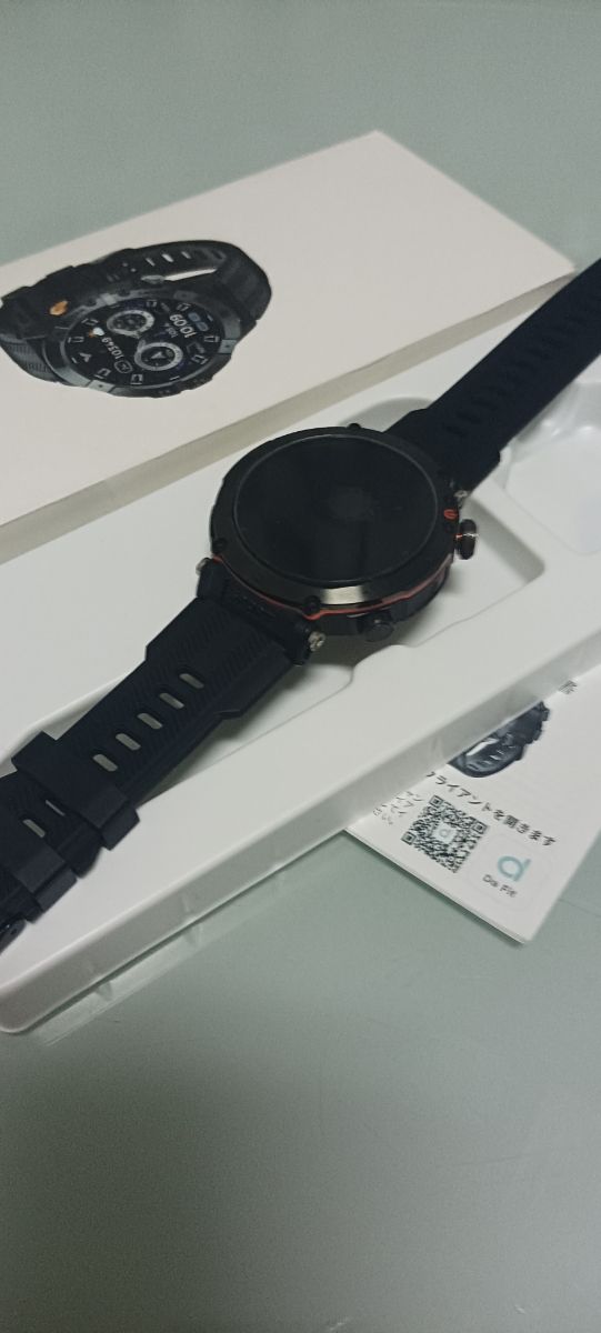 Smartwatch inteligente negro