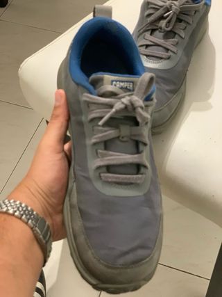Zapatillas CAMPER grises y azules