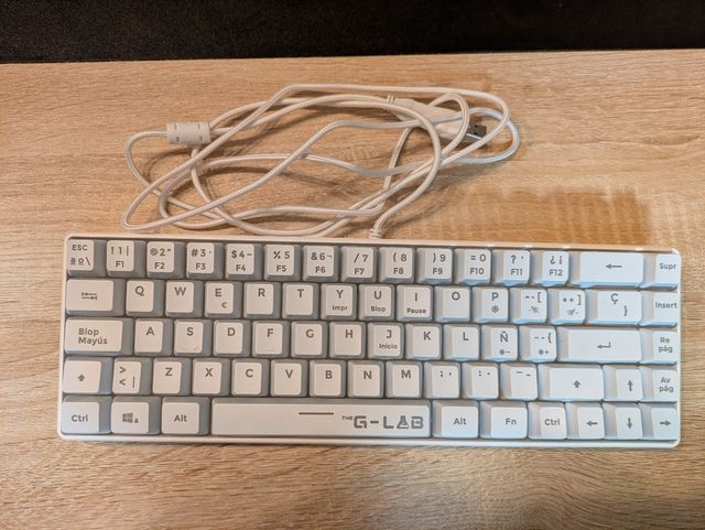 Teclado G-LAB RGB - Nuevo