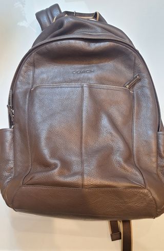 Mochila hombre Coach Piel Marrón