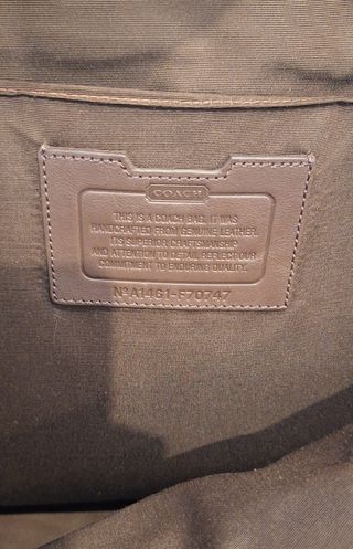 Mochila hombre Coach Piel Marrón