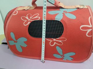 Transportín mascotas - Rojo y Rosa
