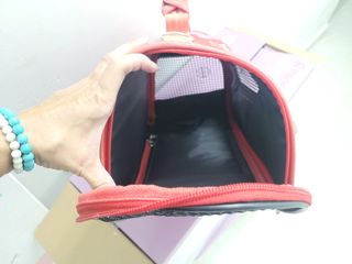 Transportín mascotas - Rojo y Rosa