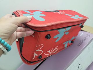 Transportín mascotas - Rojo y Rosa