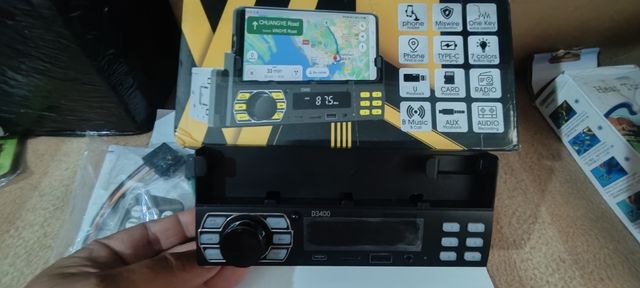Radio Coche D3400 - Reproductor MP3