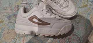 Zapatillas Fila blancas mujer talla 36