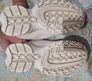 Zapatillas Fila blancas mujer talla 36