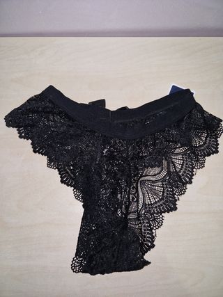 Mutandina pizzo nero