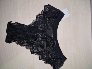 Mutandina pizzo nero