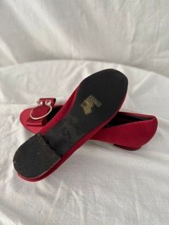 Bailarinas rojas de salón