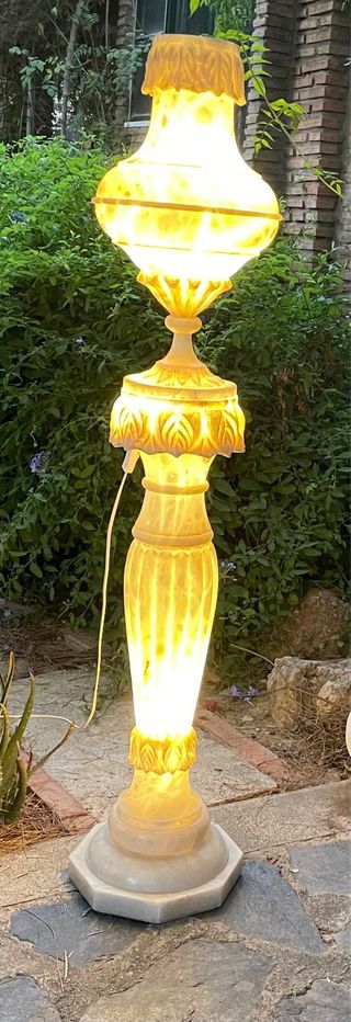Lámpara Alabastro - Escultura Iluminación