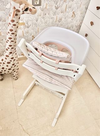 Silla stokke trona niña