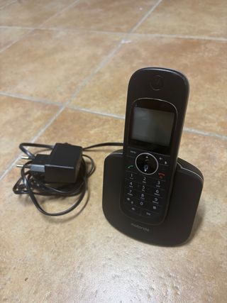 Teléfono Motorola inalámbrico - Negro