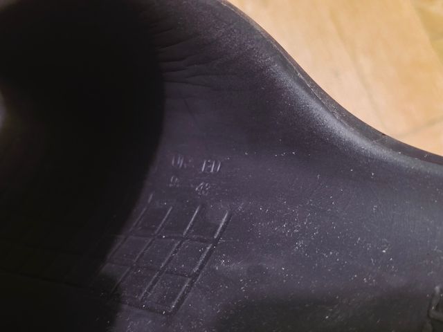 Chanclas Lacoste negras talla 43