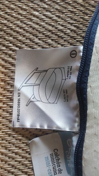 Minicuna Ecus Care Mini colchón
