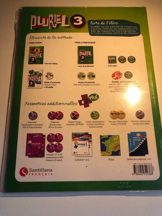 PLURIEL 3 LIVRE DE ELEVE