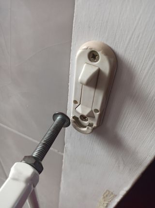 Barrera seguridad bebé - Blanco