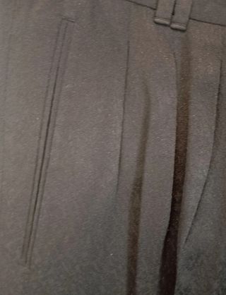 Traje negro hombre - americana y pantalón talla 42