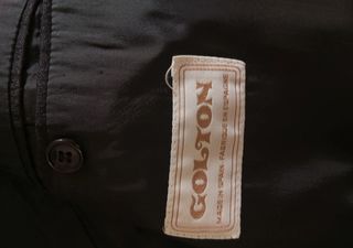 Traje negro hombre - americana y pantalón talla 42