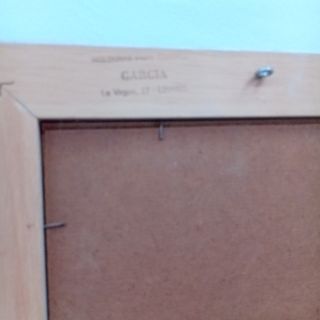 Cuadro de madera ancha nuevo floral al relieve