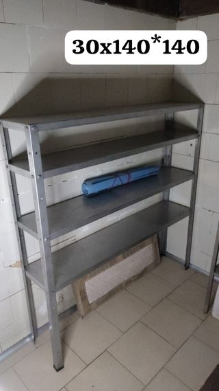 Estantería acero inoxidable