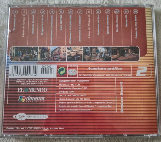 Broken Sword (PC) - Edición Especial