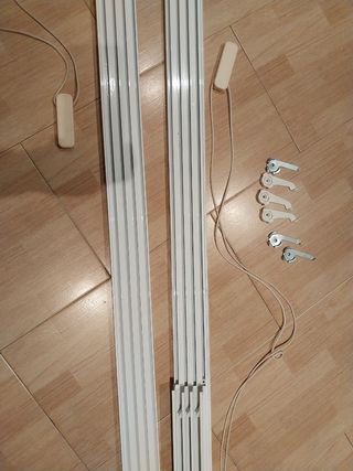 Pannello giapponese bianco da 2 metri. 2 per 15 euro.