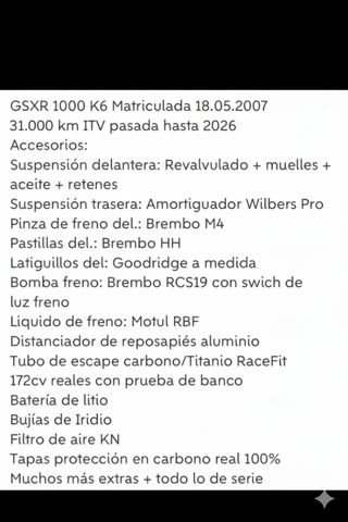 Suzuki GSXR 1000 K6 Verde lima