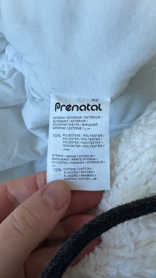 Saco bebé polar 1-3 meses (56 cm) de Prenatal