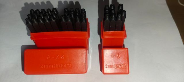 Punzones letras y números 2mm