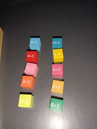 Juego Sumas Madera Infantil