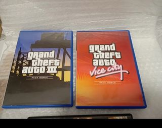 Pacchetto doppio GTA III + GTA Vice City + San Andreas