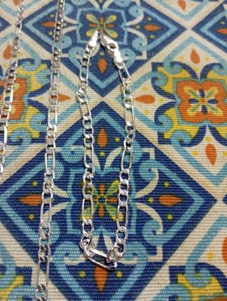 Collar y pulsera plata 925