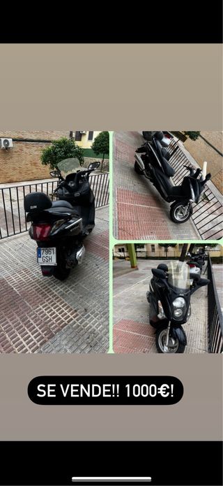 SYM 125cc - Moto scooter se vende por cambio moto