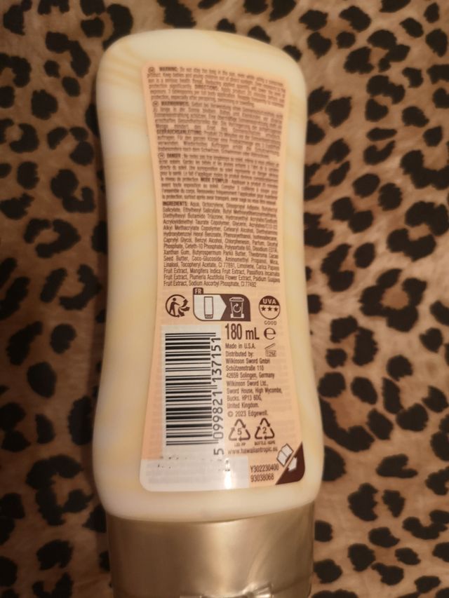 Loción Hawaiian Tropic FPS50 180 ml