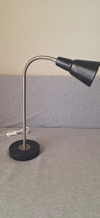 Flexo metálico negro y plateado