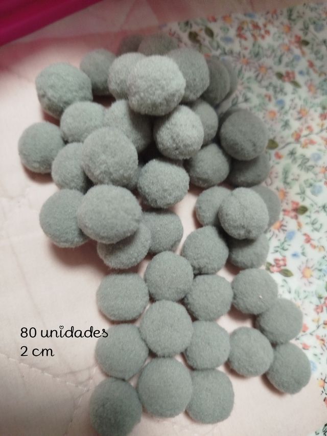 Pompones de colores: Manualidades