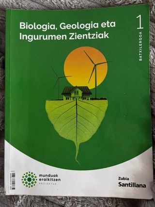 BIOLOGIA, GEOLOGIA ETA INGURUMEN ZIENTZIAK 1 BT...