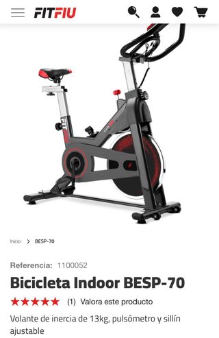Fitfiu Besp 50 Bicicleta Spinning Fitfiu Indoor Comprar Bicicleta