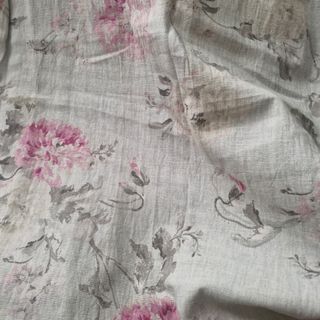 Cortinas salón - Beige y blanco