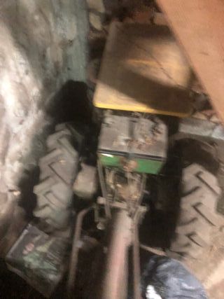 Motocultor con remolque