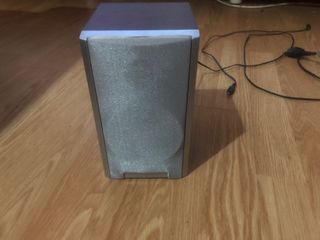 Radio con tocadiscos - marrón, plata