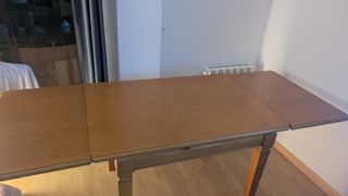 Mesa extensible madera - marrón de pino buena buen