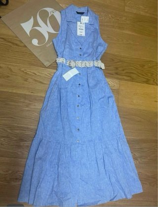 Vestido Zara azul - Talla S y M