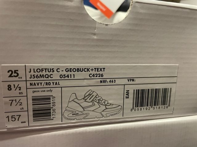 Zapatillas Geox niño tallas de 24 a 27