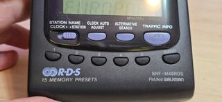 Radio Sony SRF-M48RDS - FM/AM