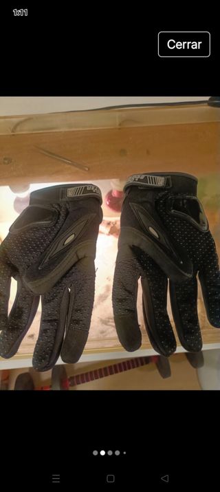 Guantes moto - Negro