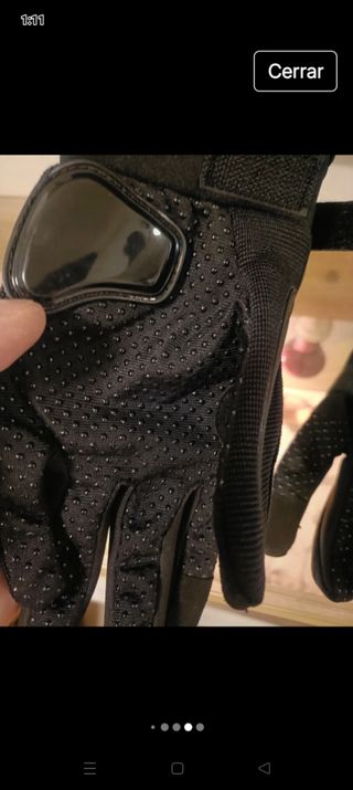 Guantes moto - Negro
