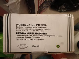 Parrilla Piedra Volcanica - Steengrill