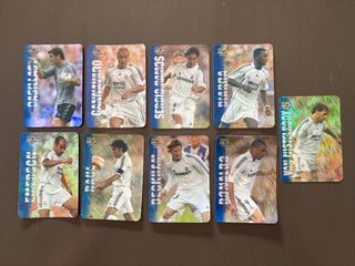 Lote Cromos Real Madrid 2006 jaspeados.